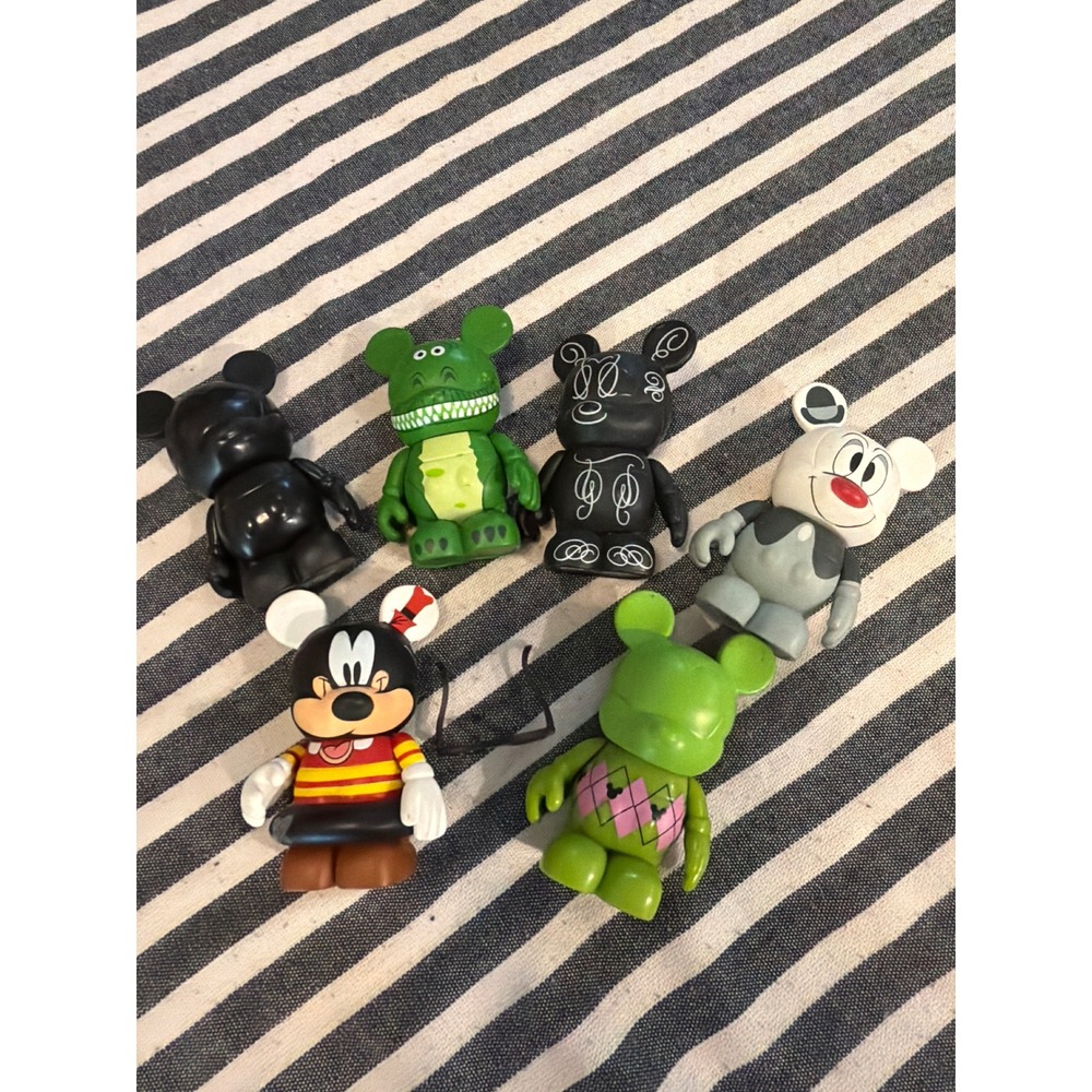 Disney Vinylmation 3"‎ Figure Lot Toy Story Rex Have-A-Laugh Lonesome Ghosts 6pc